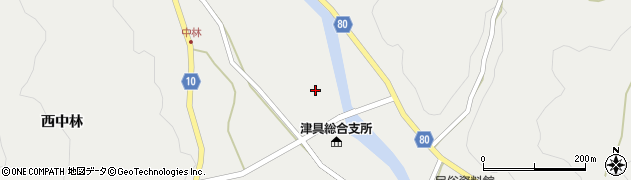 愛知県設楽町（北設楽郡）津具（中川原）周辺の地図