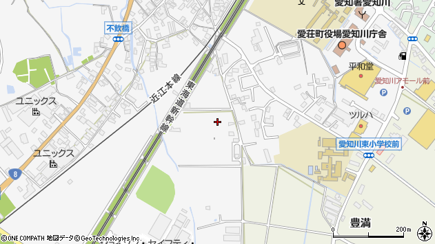 〒529-1331 滋賀県愛知郡愛荘町愛知川の地図