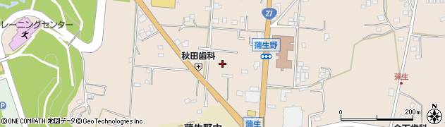 京都府船井郡京丹波町蒲生周辺の地図