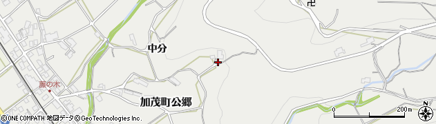 岡山県津山市加茂町公郷1371周辺の地図