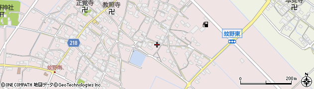 滋賀県愛知郡愛荘町蚊野1468周辺の地図