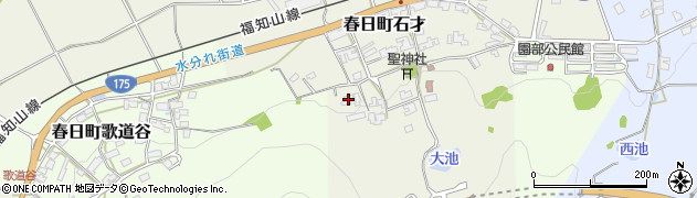 兵庫県丹波市春日町石才20周辺の地図
