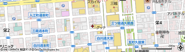 六行亭周辺の地図