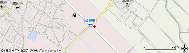 滋賀県愛知郡愛荘町蚊野3057周辺の地図