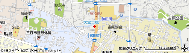 玉野総合コンサルタント株式会社　富士事務所周辺の地図