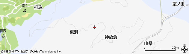 愛知県豊田市中立町（東洞）周辺の地図