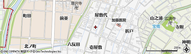 愛知県あま市七宝町川部屋敷代29周辺の地図