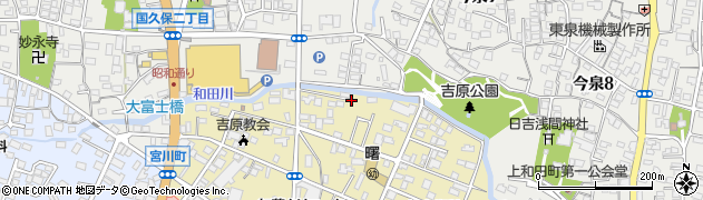和田川周辺の地図