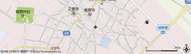 滋賀県愛知郡愛荘町蚊野1432周辺の地図