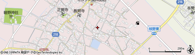 滋賀県愛知郡愛荘町蚊野1480周辺の地図