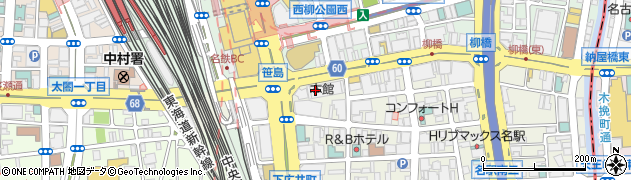 新晃工業株式会社　名古屋支社周辺の地図