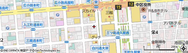 ＩＢＪメンバーズ　名古屋店周辺の地図