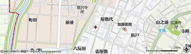 愛知県あま市七宝町川部屋敷代21周辺の地図