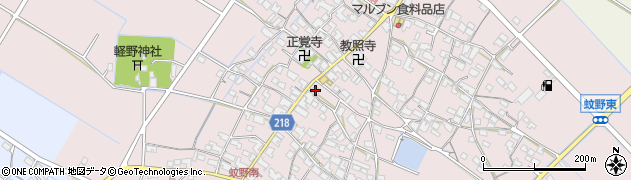 滋賀県愛知郡愛荘町蚊野1379周辺の地図
