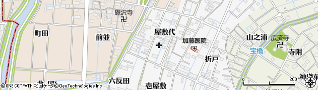 愛知県あま市七宝町川部屋敷代31周辺の地図