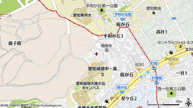 〒464-0025 愛知県名古屋市千種区桜が丘の地図