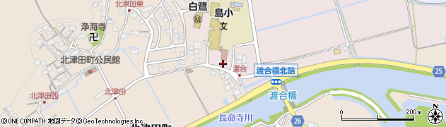 近江八幡市島コミュニティー消防センター周辺の地図