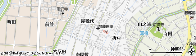 愛知県あま市七宝町川部屋敷代109周辺の地図