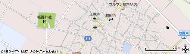 滋賀県愛知郡愛荘町蚊野1573周辺の地図