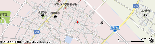 滋賀県愛知郡愛荘町蚊野1488周辺の地図