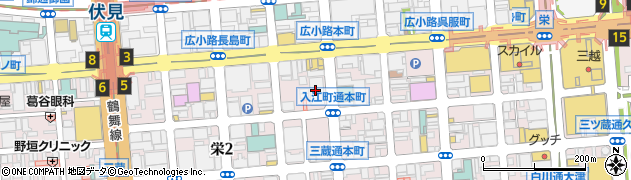 川西倉庫株式会社名古屋支店総務課周辺の地図