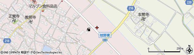 滋賀県愛知郡愛荘町蚊野3067周辺の地図