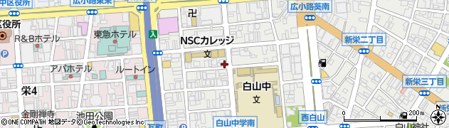 愛知県名古屋市中区新栄1丁目9-17周辺の地図