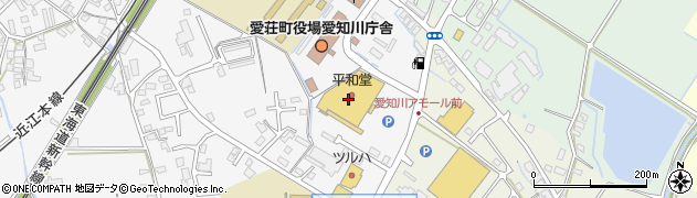 ミヤハシアモール愛知川店周辺の地図