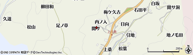 愛知県豊田市新盛町（開サ）周辺の地図