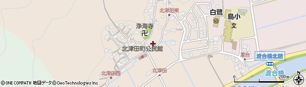 滋賀県近江八幡市北津田町737周辺の地図
