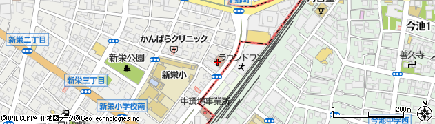 グループホーム新栄周辺の地図