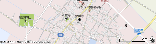 滋賀県愛知郡愛荘町蚊野1450周辺の地図