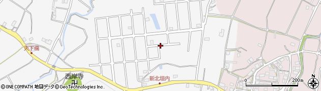 京都府京丹波町（船井郡）中台（薮ノ外）周辺の地図