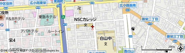 愛知県名古屋市中区新栄1丁目9-14周辺の地図