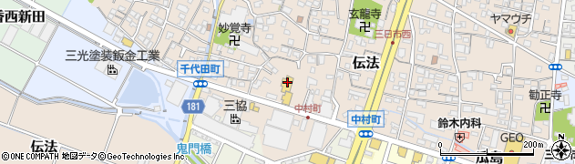 静岡県富士市伝法3182周辺の地図