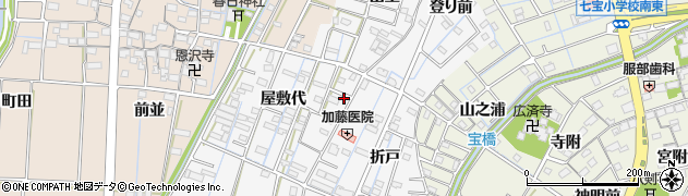 愛知県あま市七宝町川部屋敷代99周辺の地図