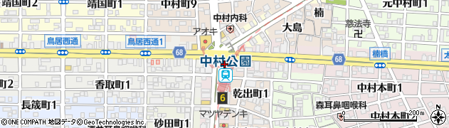 マンガ インターネットカフェコミックステーション周辺の地図