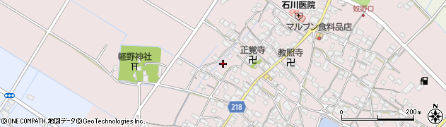 滋賀県愛知郡愛荘町蚊野1625周辺の地図