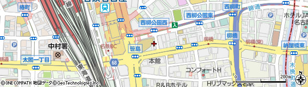 名駅ナディア歯科周辺の地図