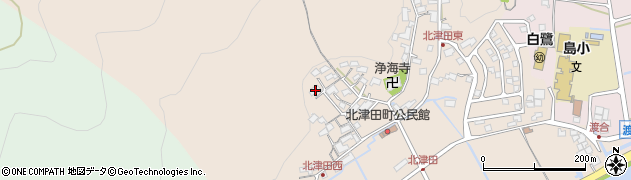 滋賀県近江八幡市北津田町895周辺の地図