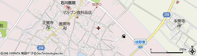 滋賀県愛知郡愛荘町蚊野1499周辺の地図