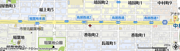 中日新聞日吉飯田新聞店周辺の地図