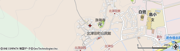 滋賀県近江八幡市北津田町800周辺の地図