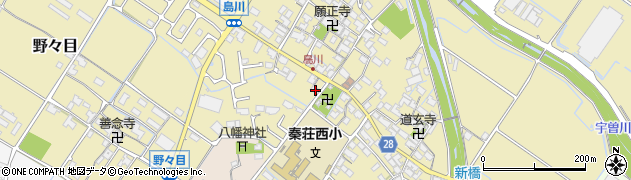 滋賀県愛知郡愛荘町島川1256周辺の地図