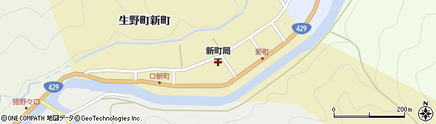 生野新町郵便局 ＡＴＭ周辺の地図