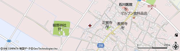 滋賀県愛知郡愛荘町蚊野1624周辺の地図