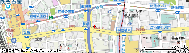 ホルモン焼・黒潮　柳橋店周辺の地図