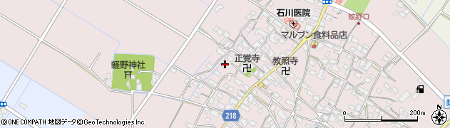 滋賀県愛知郡愛荘町蚊野1645周辺の地図