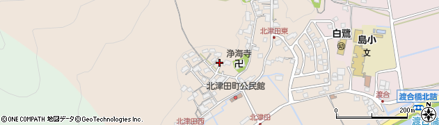 滋賀県近江八幡市北津田町801周辺の地図