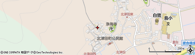 滋賀県近江八幡市北津田町809周辺の地図